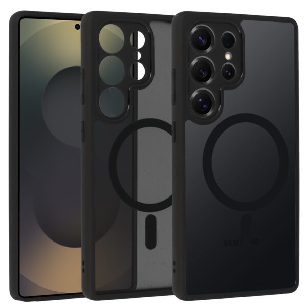 Full Matte Mag Cover for Samsung Galaxy S25 Ultra black