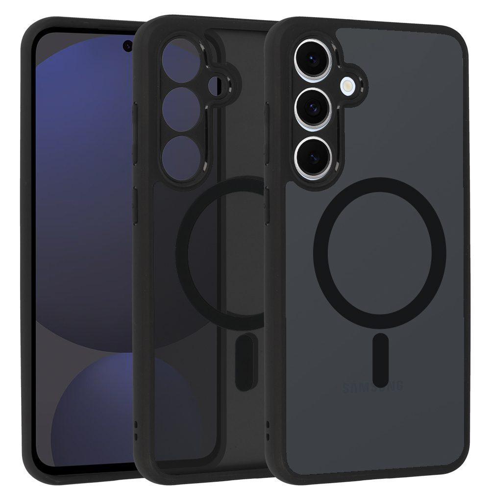 Full Matte Mag Cover for Samsung Galaxy S24 FE black