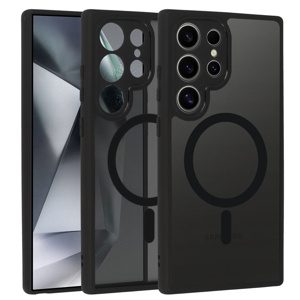 Full Matte Mag Cover for Samsung Galaxy S24 Ultra black