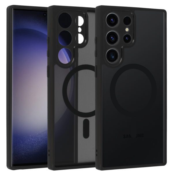 Full Matte Mag Cover for Samsung Galaxy S23 Ultra black