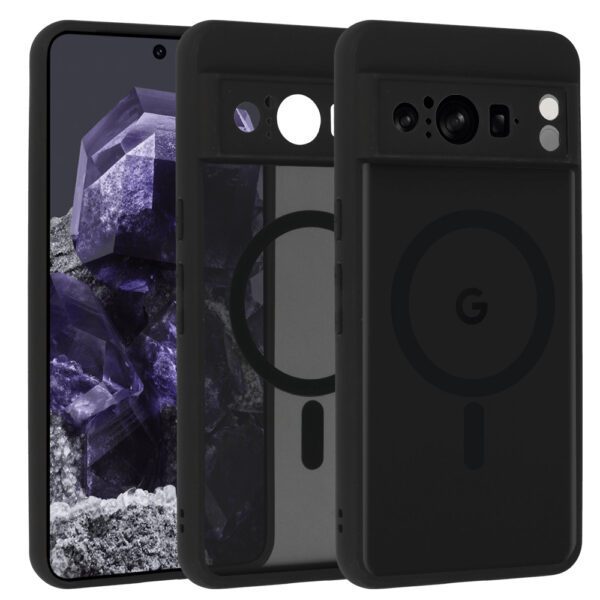 Full Matte Mag Cover for Google Pixel 8 Pro black