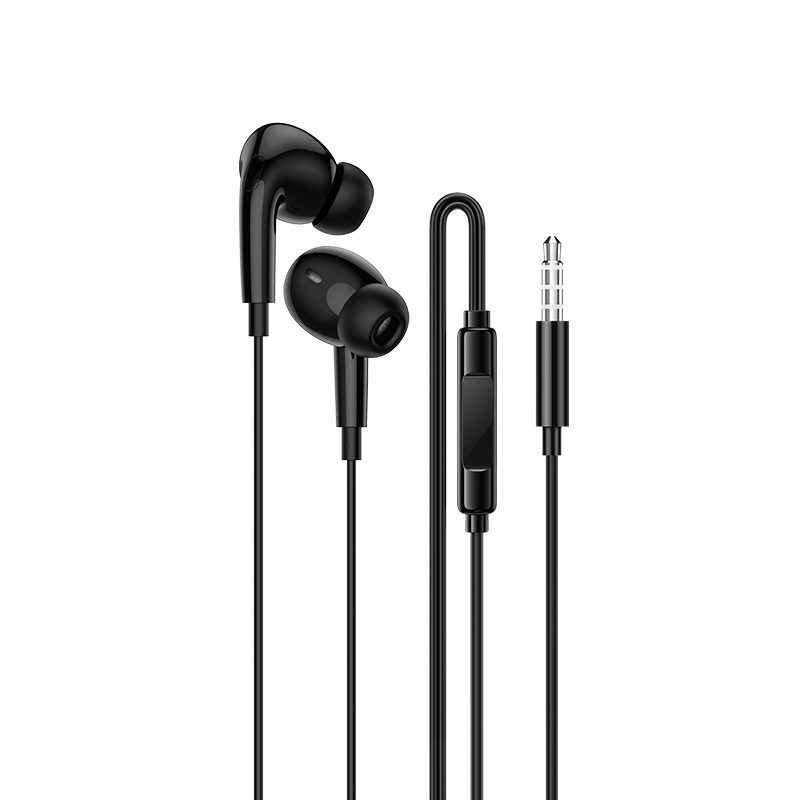 Borofone Earphones BM100 Pro Fuente with microphone black