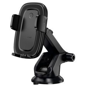 Borofone Car holder BH223 Follower with induction charging to windshield black