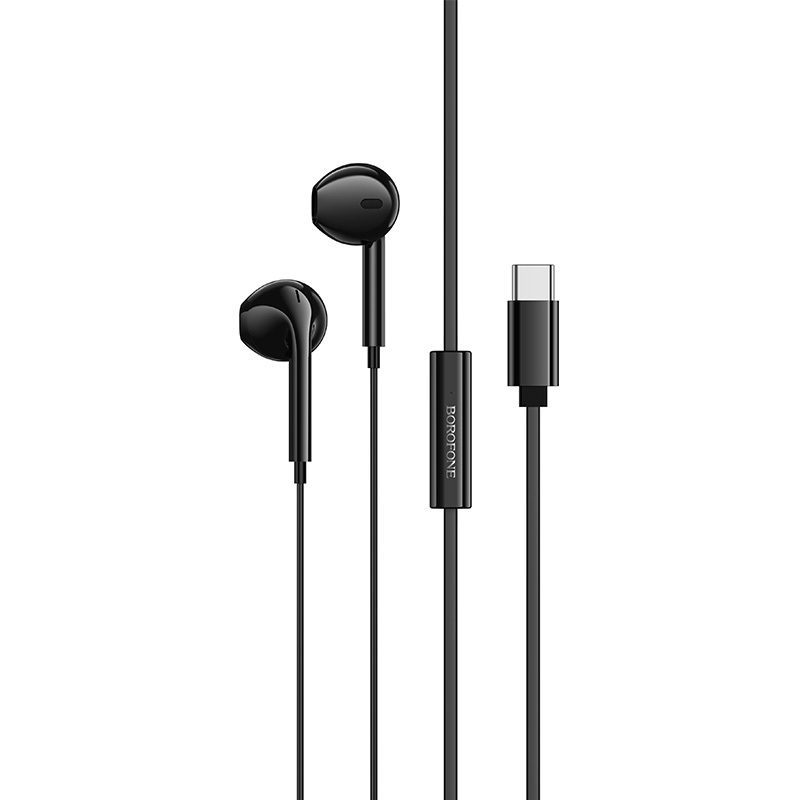 Borofone Earphones BM99 Star with microphone Typ C black
