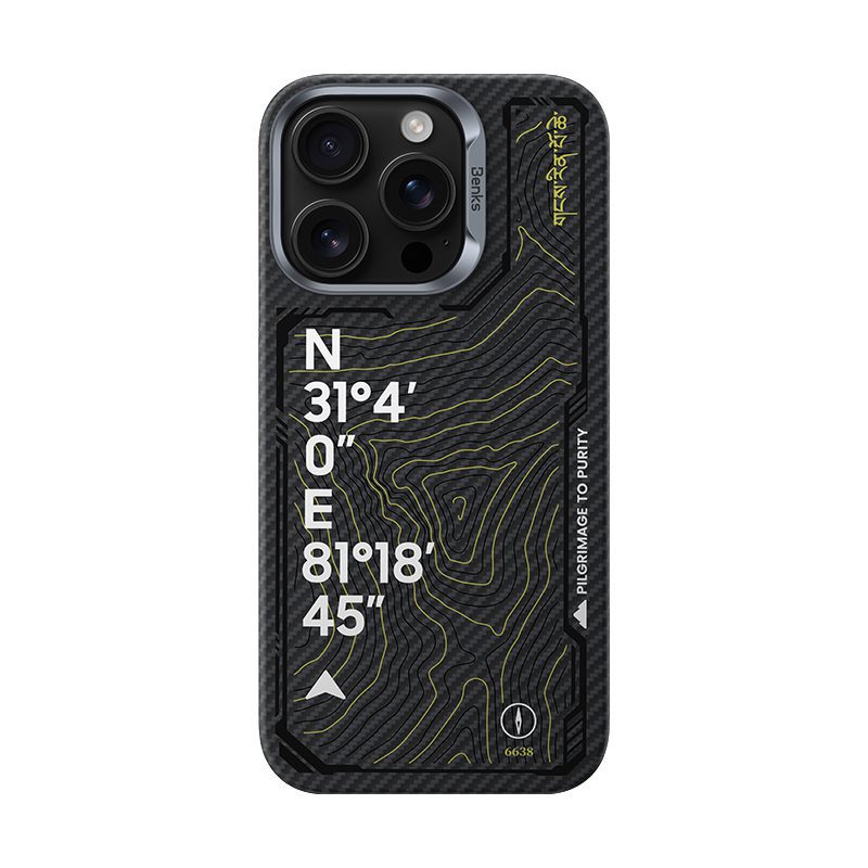 product-103041 Benks Magnetic Armor Air Kevlar 600D Summit Kangrinboque (0065) do Iphone 16 Pro