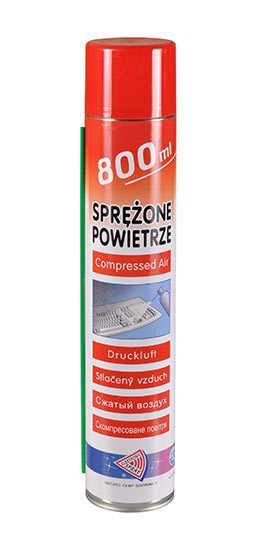 Compressed air - flammable 800 ml