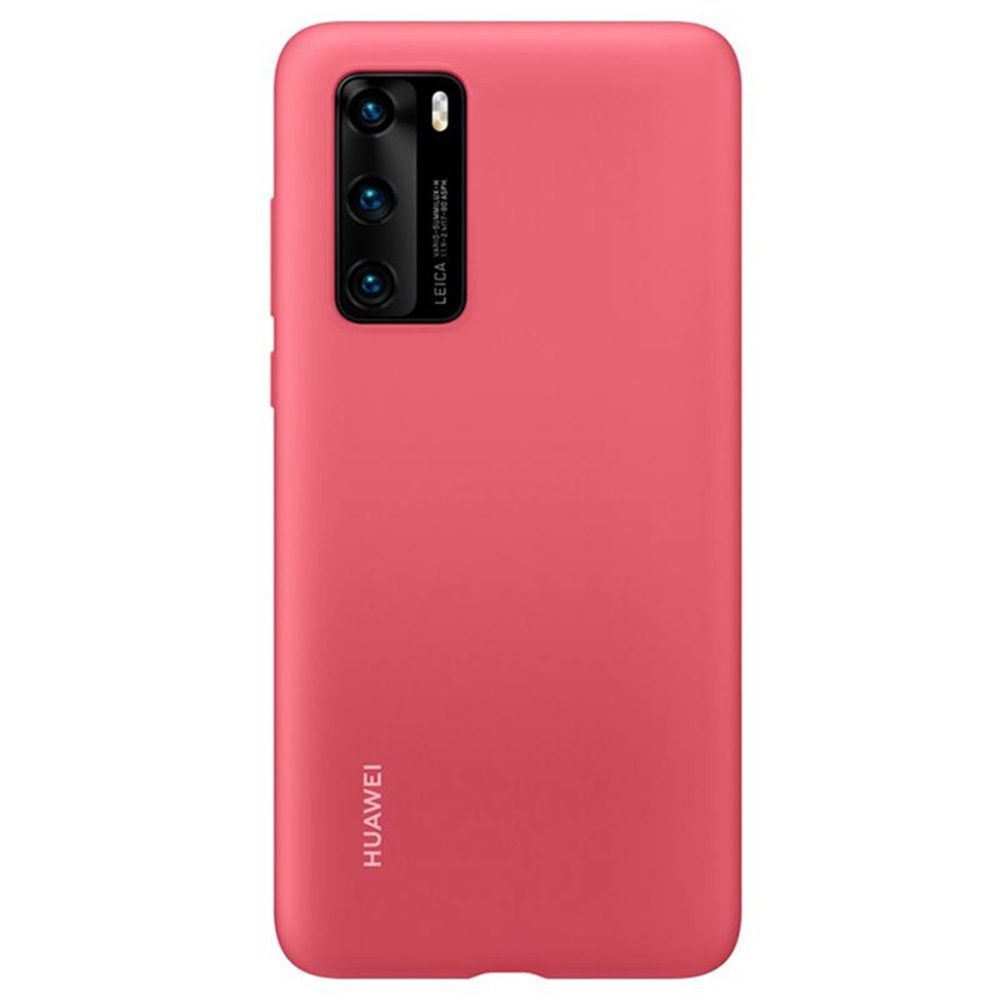 product-1177 Original Case for Huawei P40 - Silicone Protective Case (51993727) RED