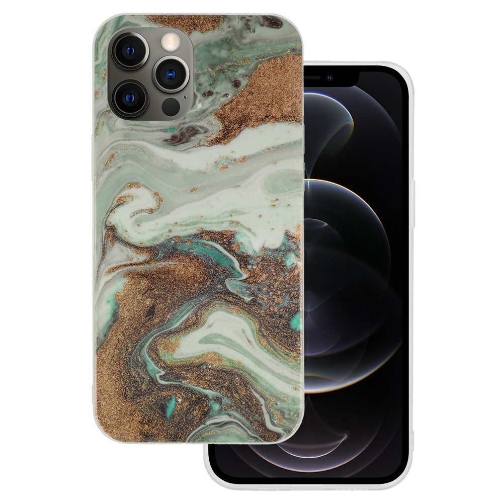 Marble Glitter Case for Iphone 12 Pro Max (6,7) Design 5