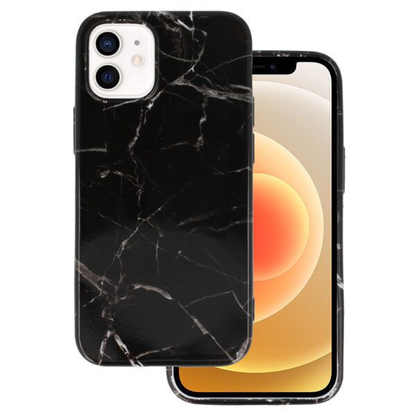 product-14469 Marble Silicone for Iphone 12 Mini Design 6