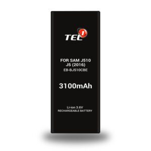 Tel1 Battery for Samsung J510 J5 (2016) (EB-BJ510CBE) 3100mAh Li-ion