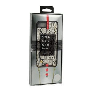 BAG - SNAKE Leather Case - IPHONE XS MAX White