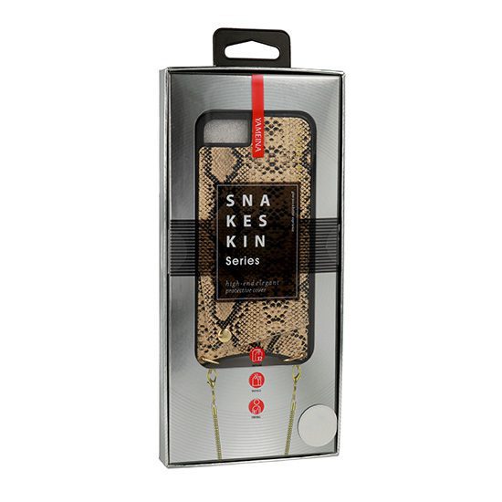 BAG - SNAKE Leather Case - IPHONE XS MAX Gold