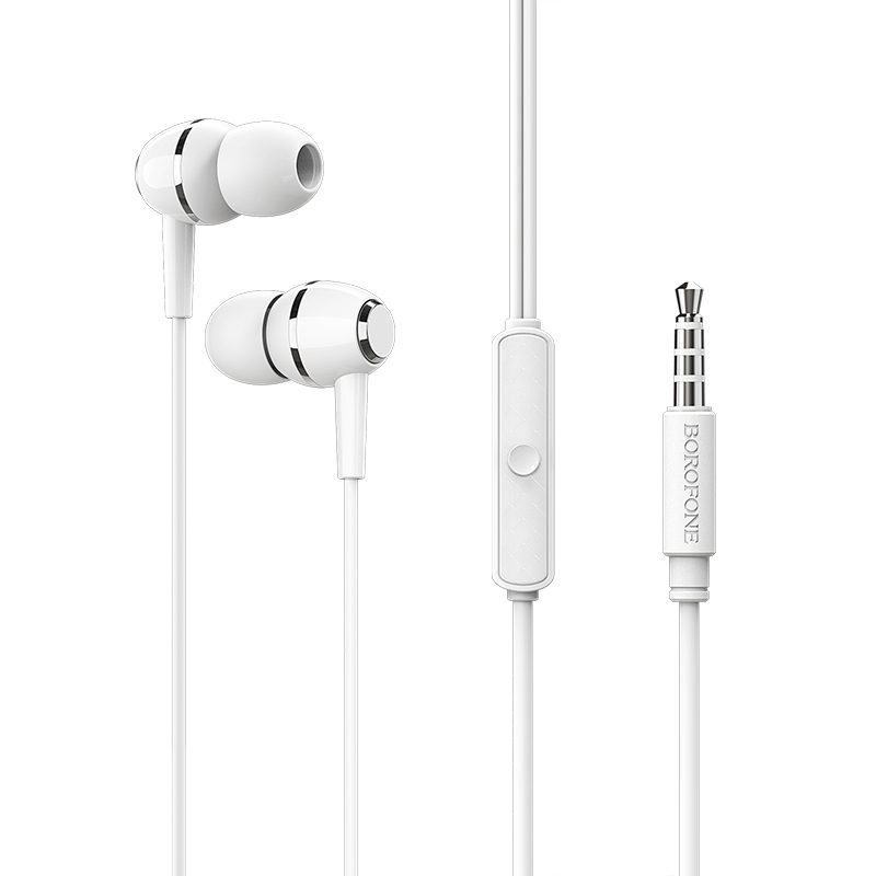 product-63802 Borofone Earphones BM36 Acura with microphone white