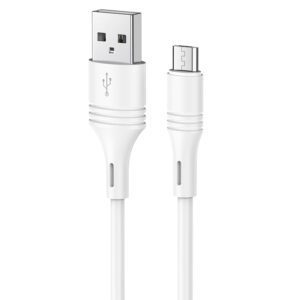 product-65478 Borofone Cable BX43 CoolJoy - USB to Micro USB - 2,4A 1 metre white