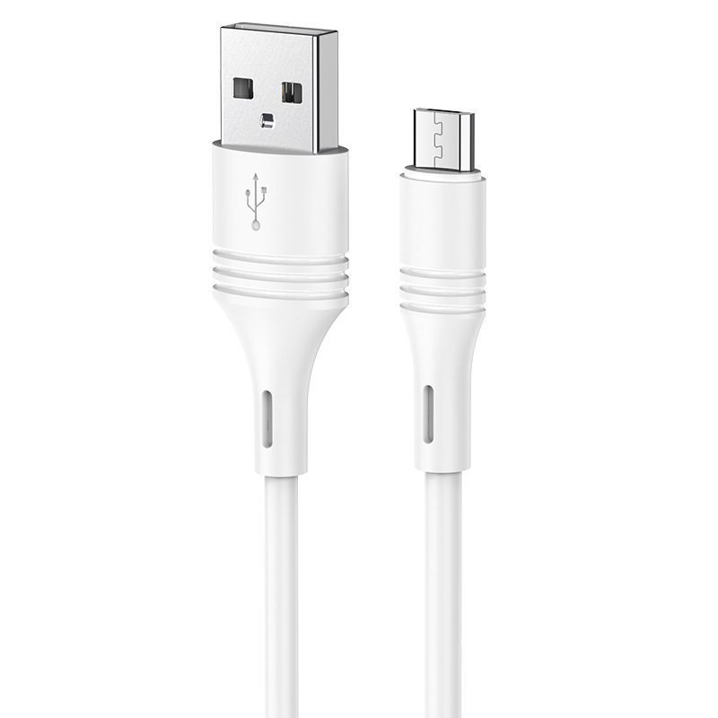 product-65478 Borofone Cable BX43 CoolJoy - USB to Micro USB - 2,4A 1 metre white
