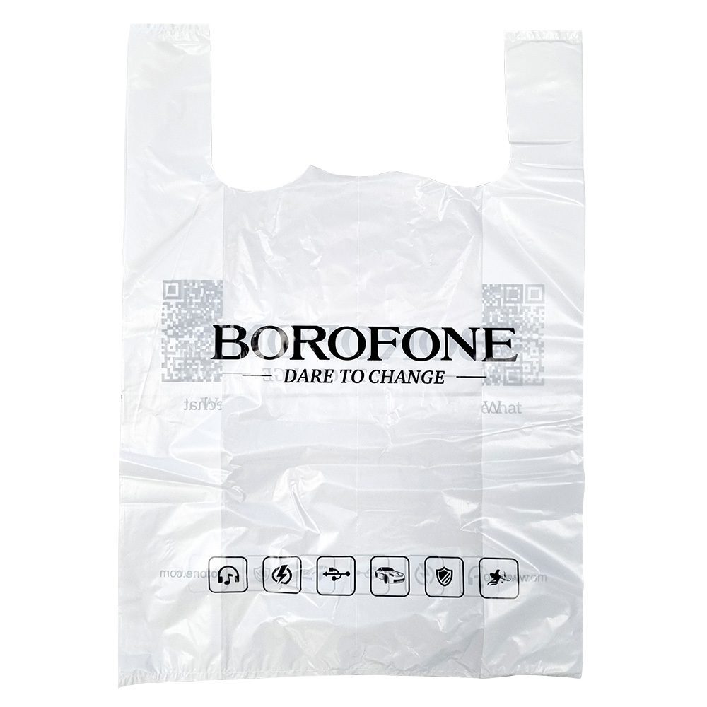 Borofone Plastic bag white