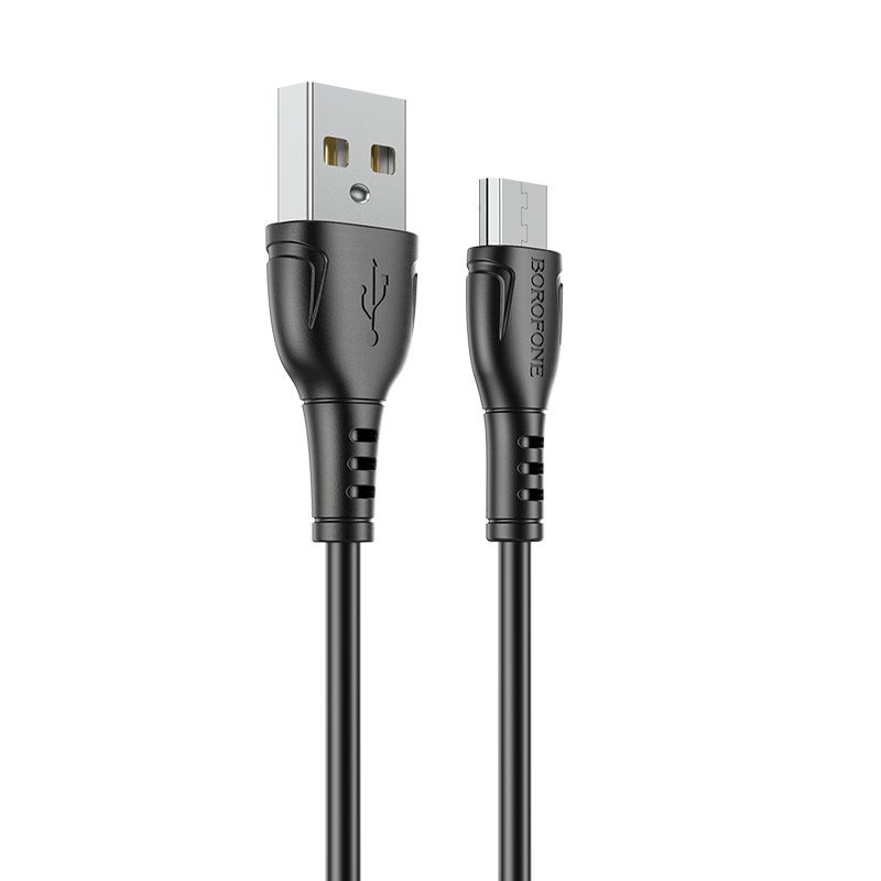 product-66482 Borofone Cable BX51 Triumph - USB to Micro USB - 2,4A 1 metre black