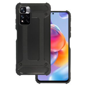 Armor Carbon Case for Xiaomi Redmi Note 11 5G/Note 11S 5G/Poco M4 Pro 5G Black