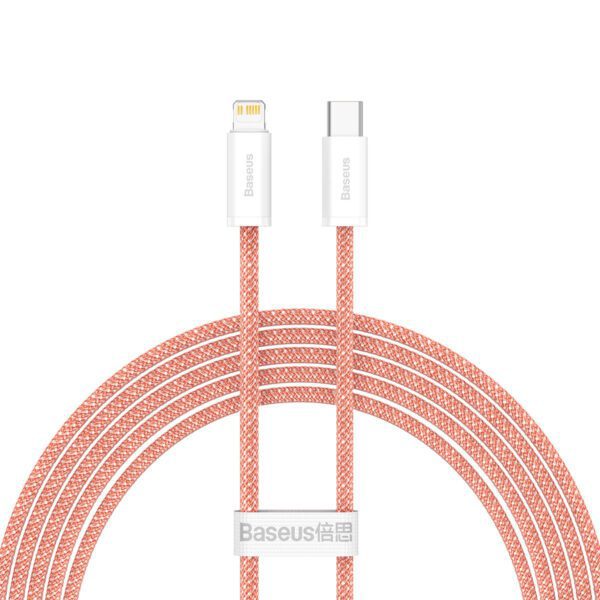 product-67504 Baseus Cable Dynamic - Type C to Lightning - PD 20W 2 metres (CALD000107) orange
