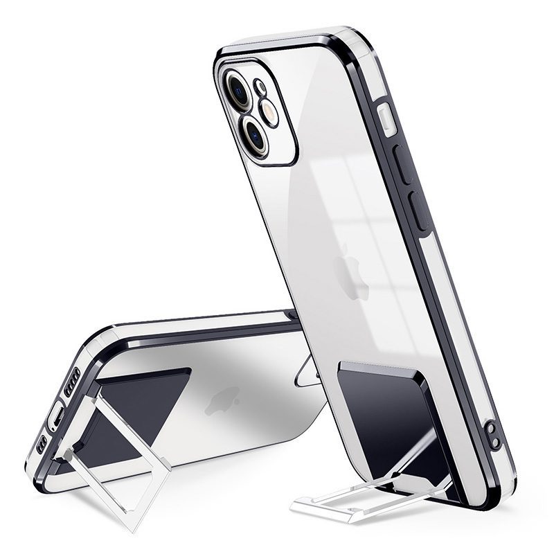 Tel Protect Kickstand Luxury Case for Iphone 11 Pro Black