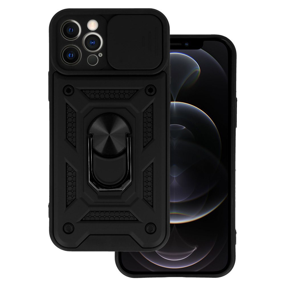 product-72187 Slide Camera Armor Case for Iphone 12 Pro Black