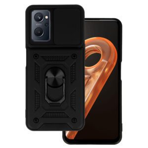 Slide Camera Armor Case for Realme 9i Black