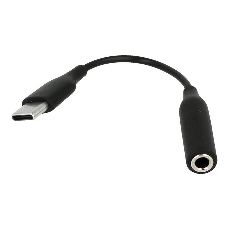 product-74012 Earphones Adapter - Type C to Jack 3,5mm - Black (DAC) - EE-UC10JUW compatible with new Samsungs S20, S21, S22, S23, S24, S25 series