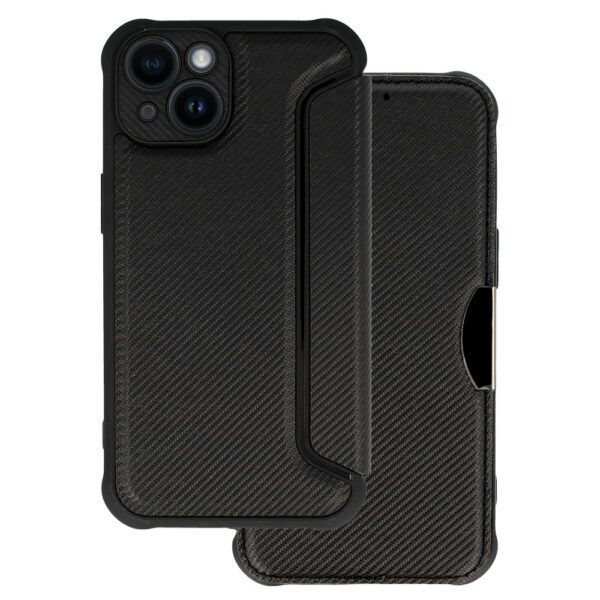 product-82743 Razor Carbon Book Case for Iphone 14 Plus black