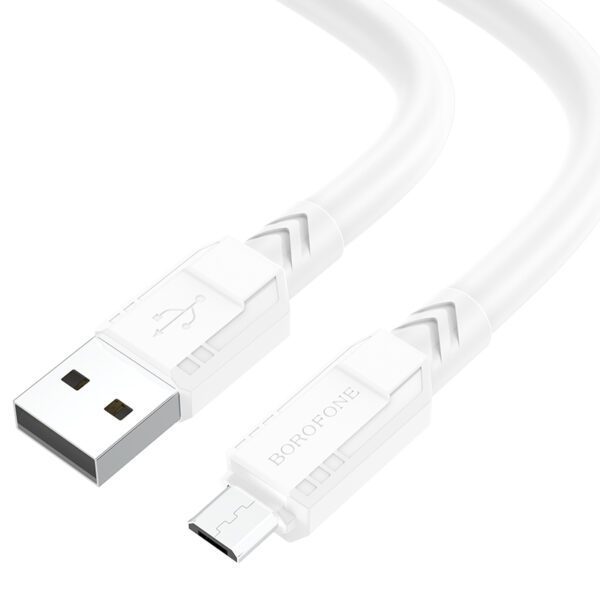 Borofone Cable BX81 Goodway - USB to Micro USB - 2,4A 1 metre white
