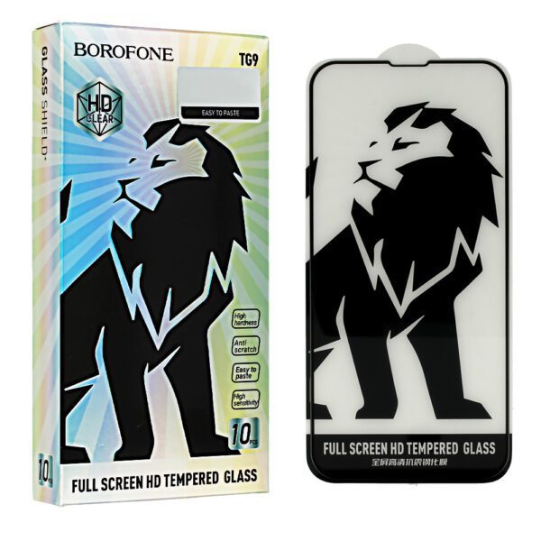product-85080 Borofone Tempered glass TG9 Full Screen 2.5D for Iphone 14 Plus/14 Pro Max - 10 pieces