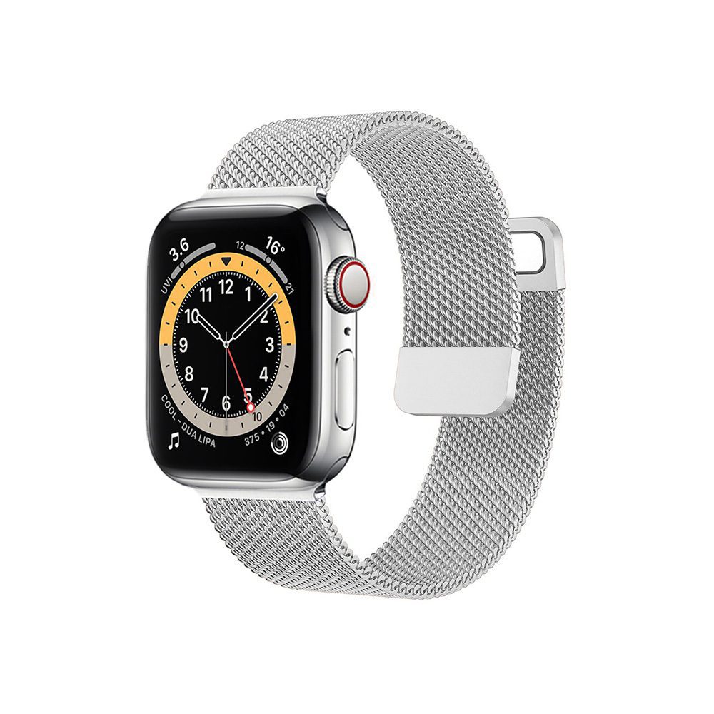 Milanese bracelet loop for Apple Watch 38/40/41mm silver