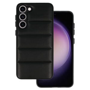 Leather 3D Case for Samsung Galaxy S23 Plus design 2 black