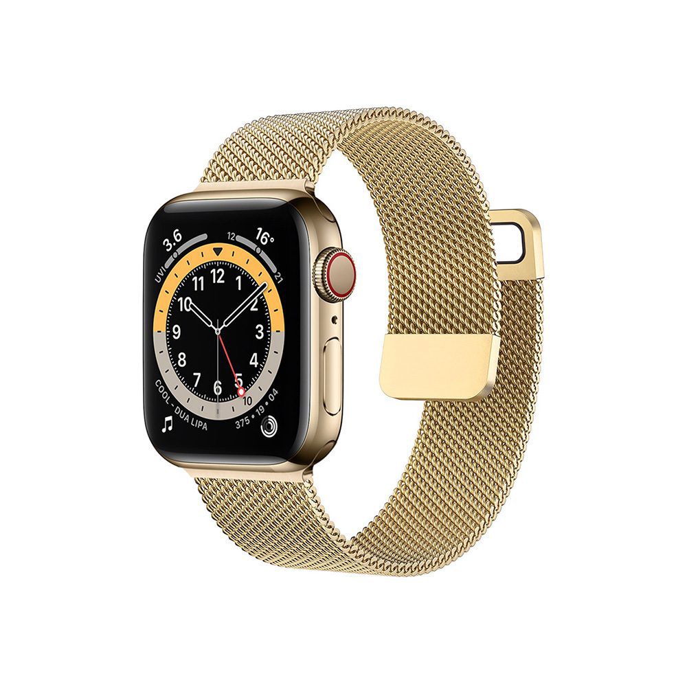 Milanese bracelet loop for Apple Watch 42/44/45mm gold