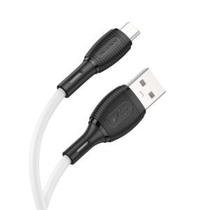 Borofone Cable BX86 Advantage - USB to Micro USB - 2,4A 1 metre white