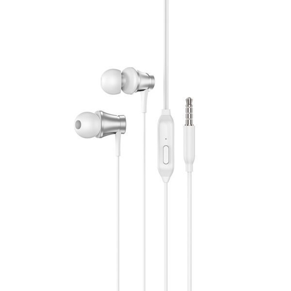 Borofone Earphones BM73 Platinum silver