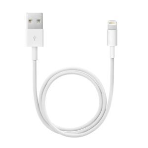 Cable - USB to Lightning - 1 Meter WHITE