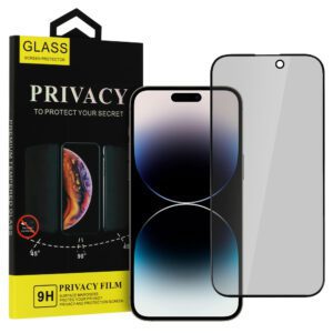 Tempered Glass Privacy Glass for SAMSUNG GALAXY S23 BLACK