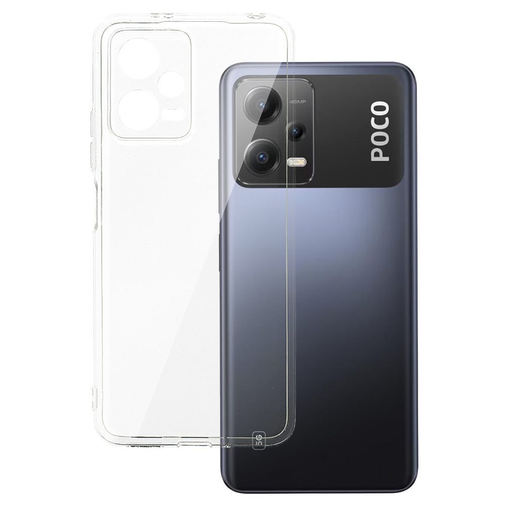 Back Case 2 mm Perfect for XIAOMI REDMI NOTE 12 5G/POCO X5 TRANSPARENT