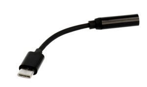 product-8763 Earphones Adapter - Type C to Jack 3,5mm - BLACK