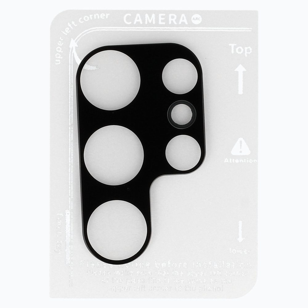Tempered Glass HARD SILK PRINT for camera (LENS) for Samsung Galaxy S23 Ultra (island)