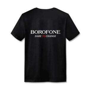 Borofone T-shirt M size black