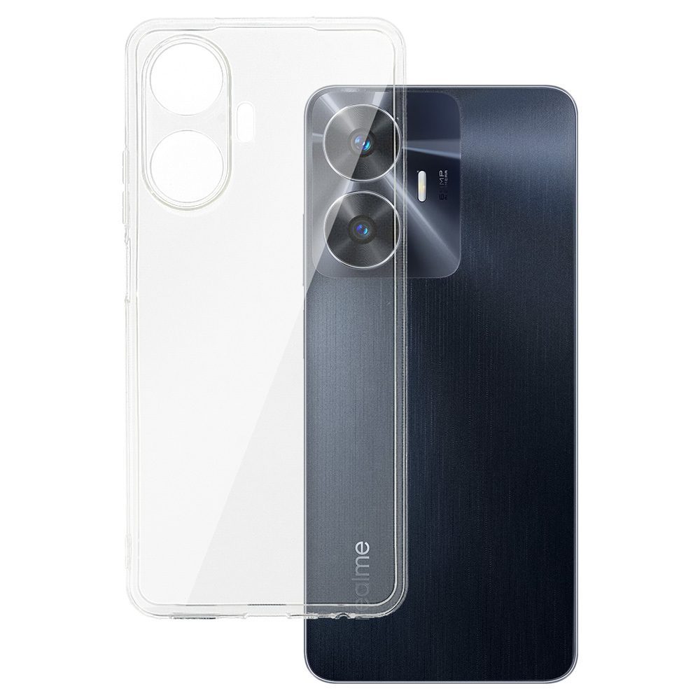 Back Case 2 mm Perfect for REALME C55 TRANSPARENT