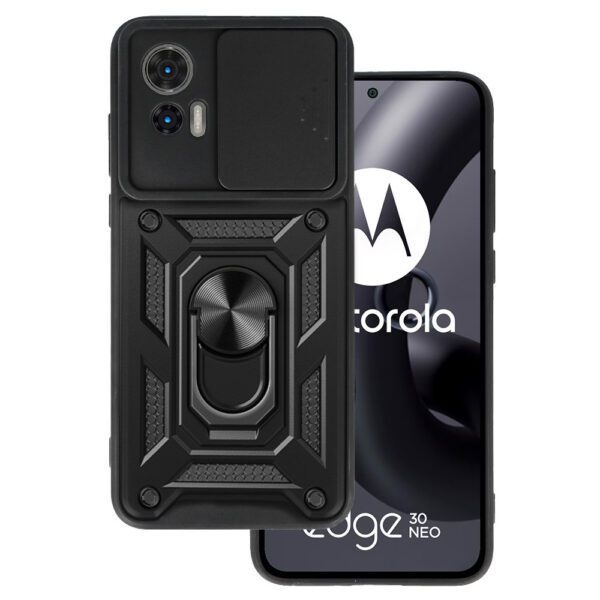 product-91358 Slide Camera Armor Case for Motorola Edge 30 Neo 5G Black