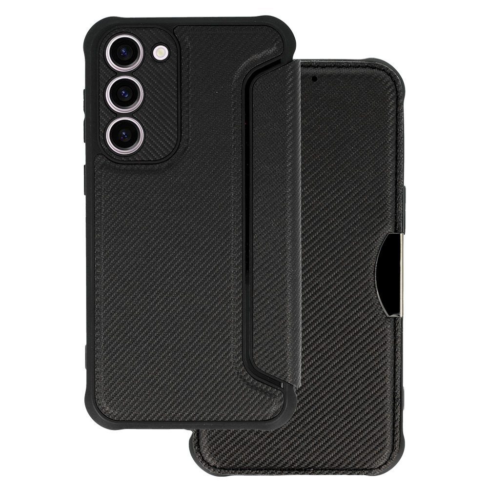 Razor Carbon Book Case for Samsung Galaxy S23 Plus black