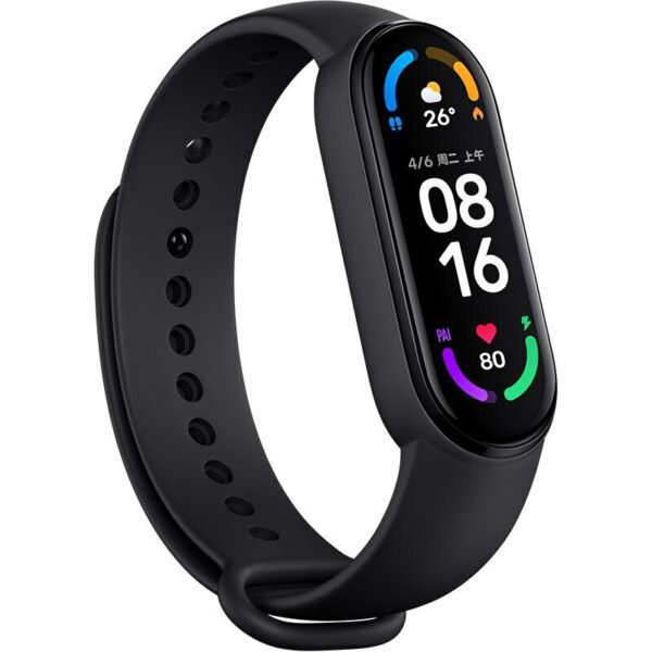 Wristband for Xiaomi Mi Band 5/6/7 black