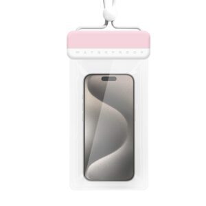 Waterproof Case - Type 3 pink-white (230x118 mm)