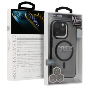Warframe Magsafe Series Case for Iphone 15 Plus black