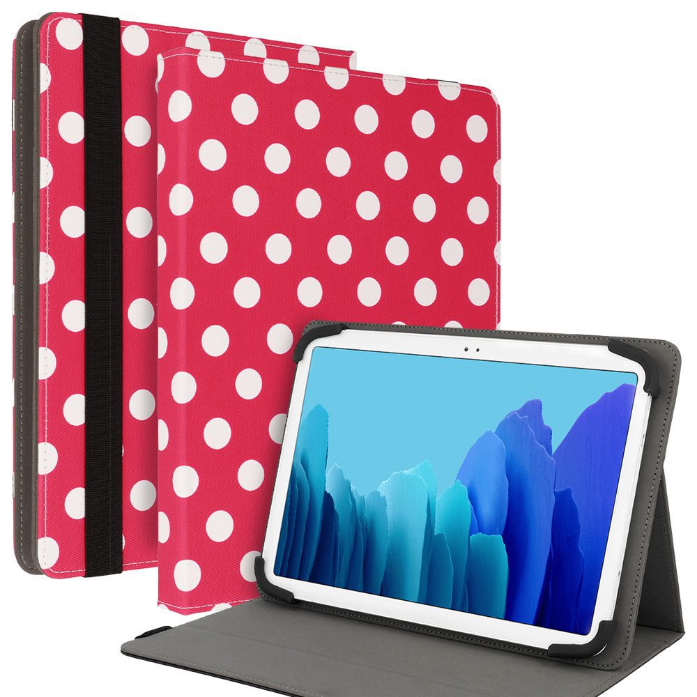 product-96245 Wonder Canvas Tablet Case 10 inches red polka-dot