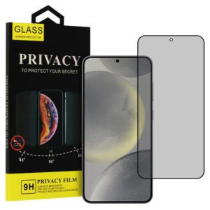 Tempered Glass Privacy Glass for SAMSUNG GALAXY S24 PLUS BLACK