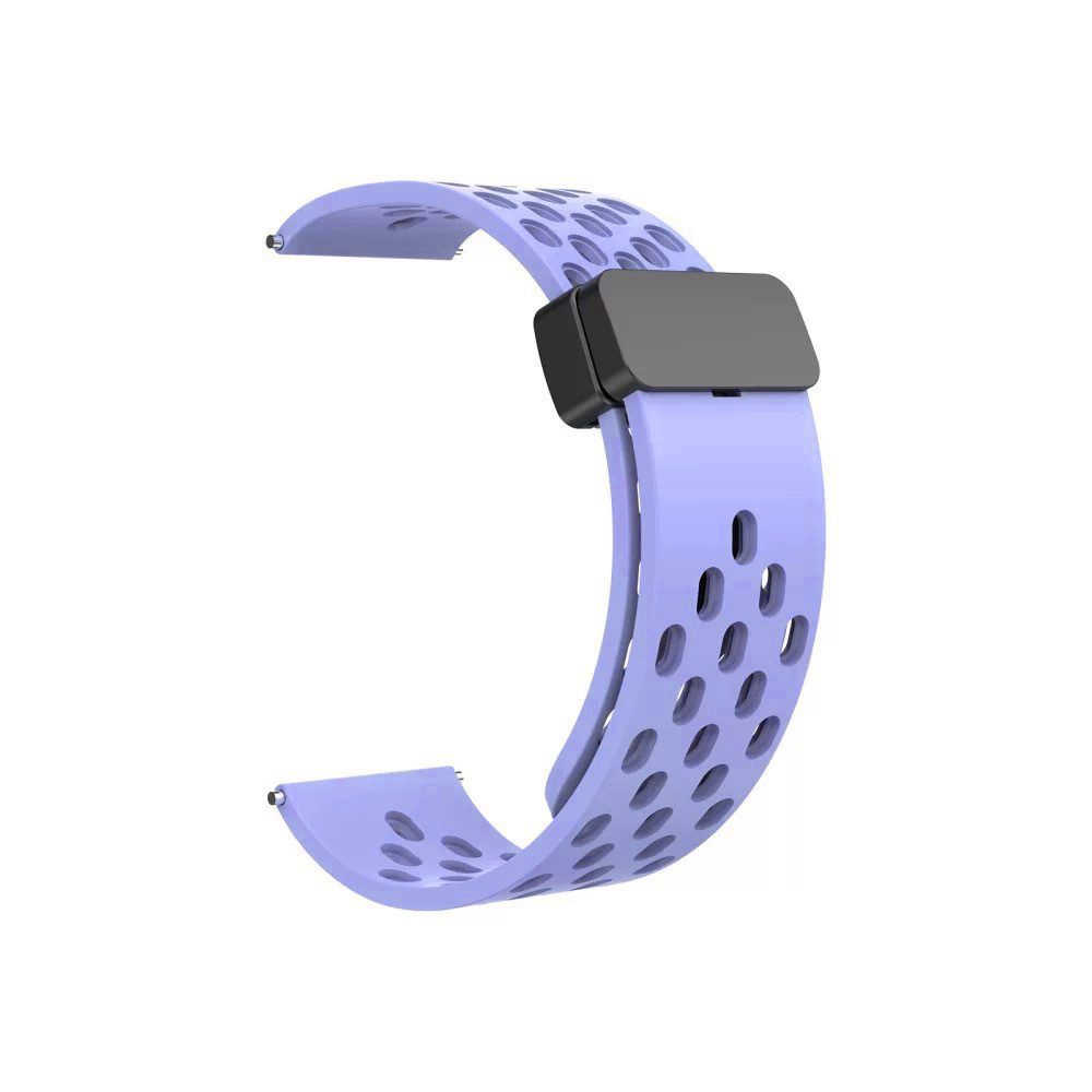 Universal silicone loop 22mm design 2 purple